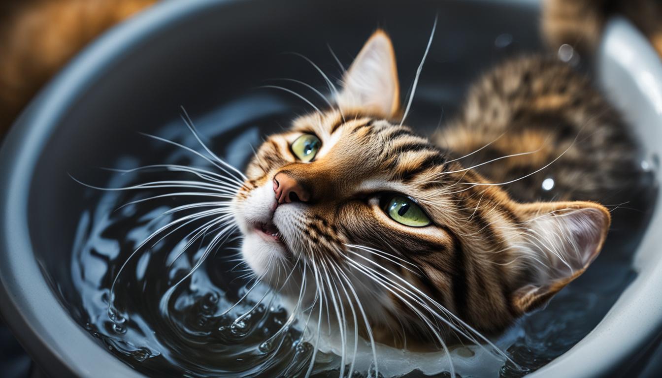 How do cats drink? Physics of their lapping technique