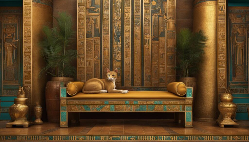 Ancient Egyptian cat