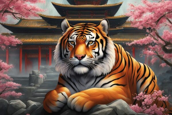 Asian Cultural Feline Symbolism