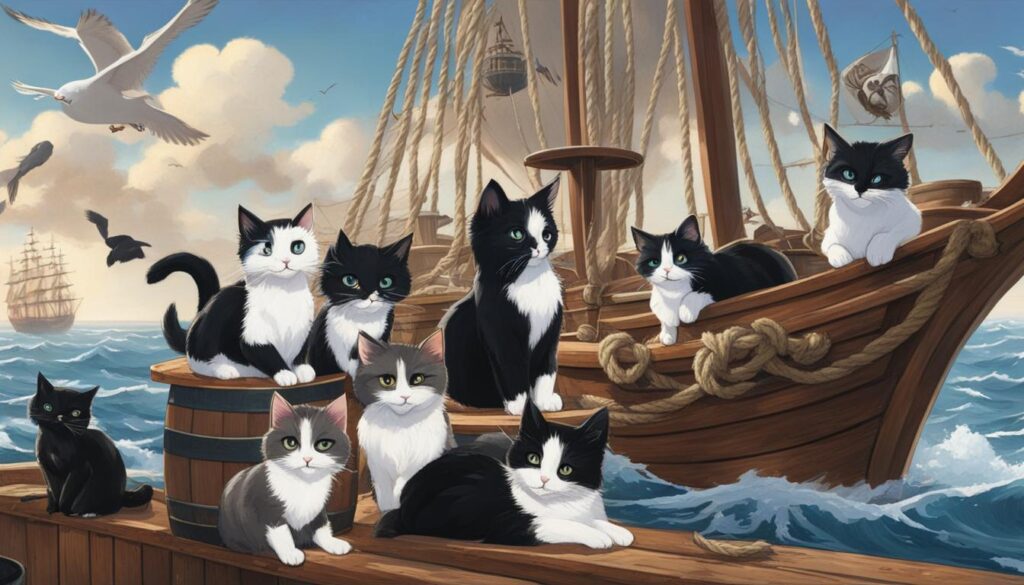 Cats on Ships