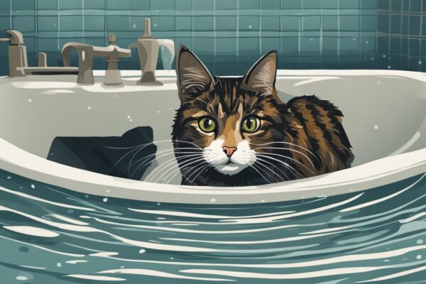 Cats' relationship with water