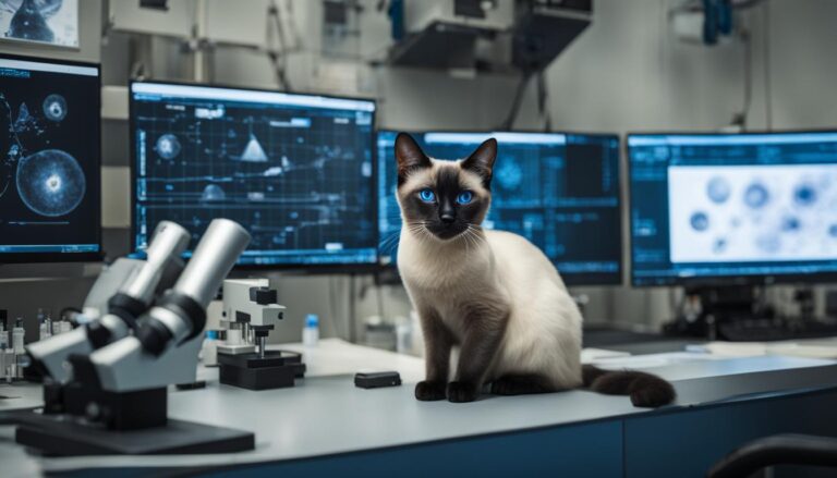 Genetics of Siamese cat blue eyes