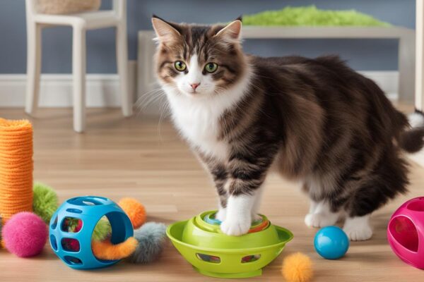 Play and toys in cat behavior