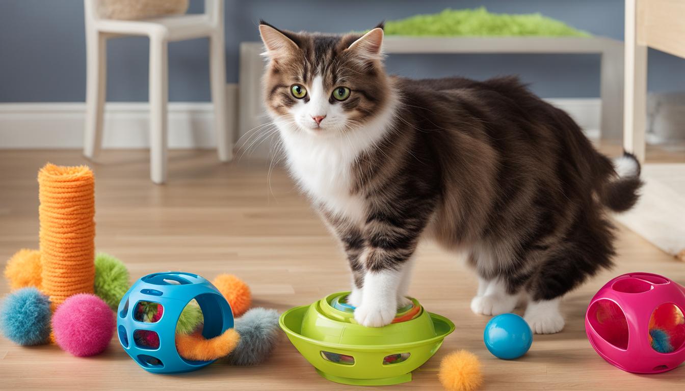 Play and toys in cat behavior