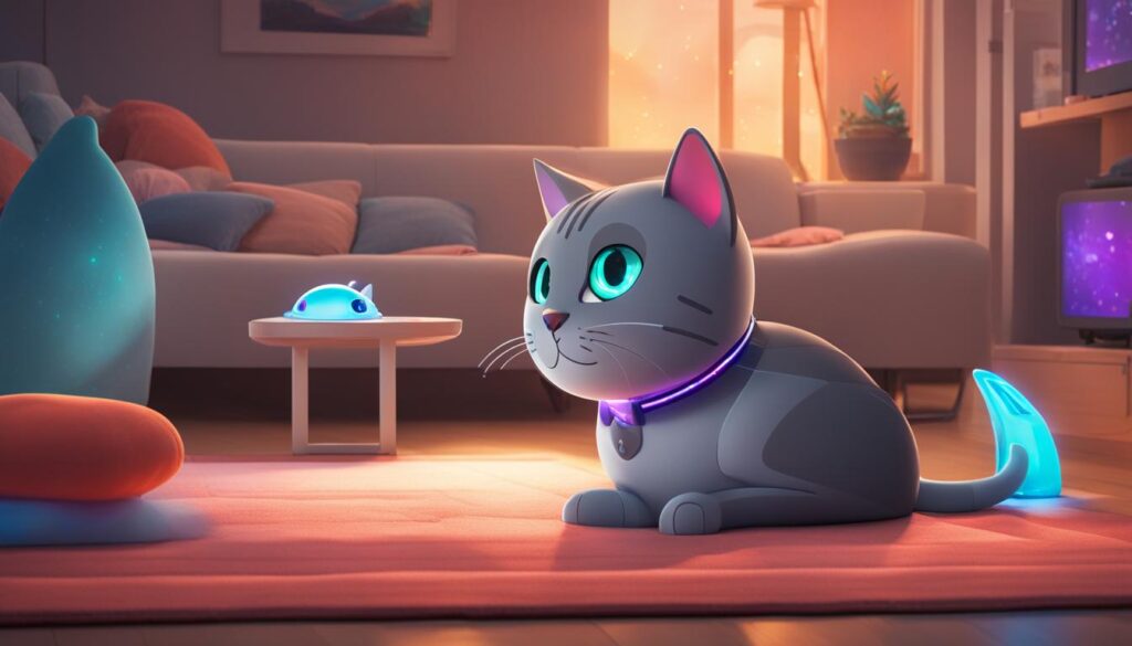 Robotic pet companions for lonely cats