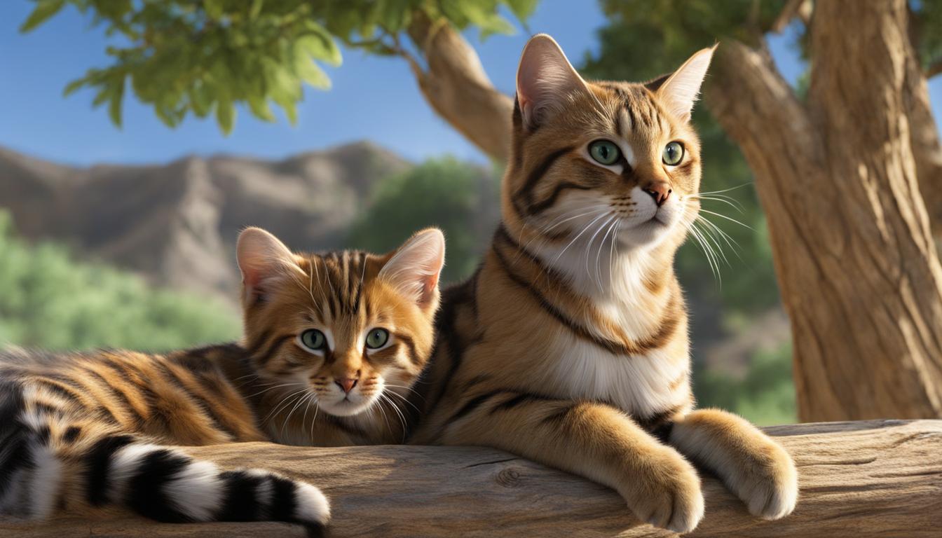 Wild vs. domestic cat DNA