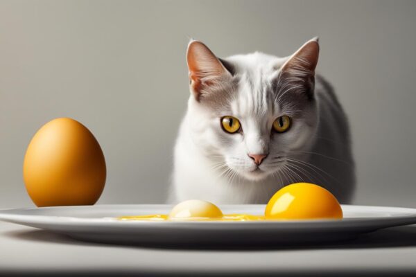 can cats eat raw eggs