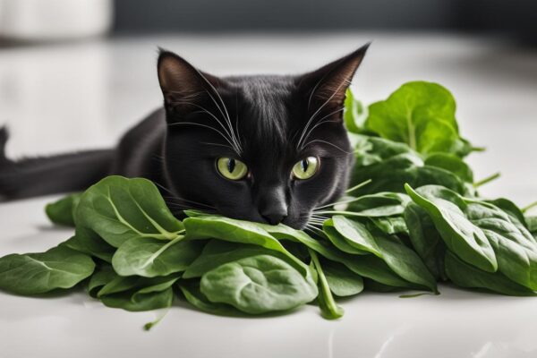 can cats eat spinach kale