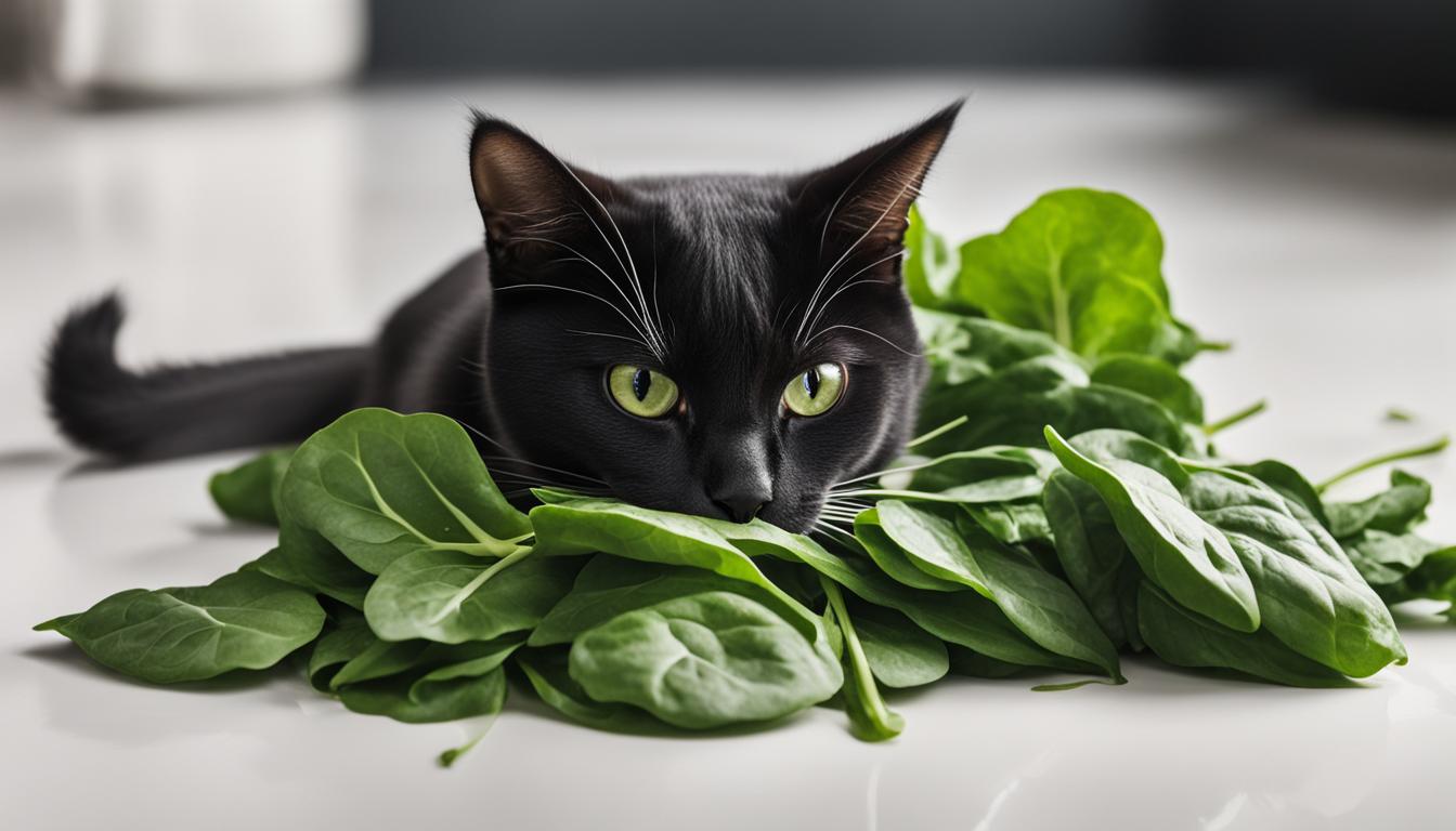 can cats eat spinach kale