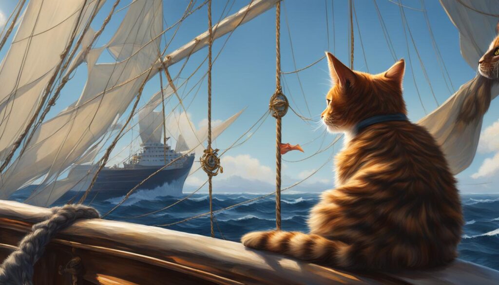 cats aboard famous ships