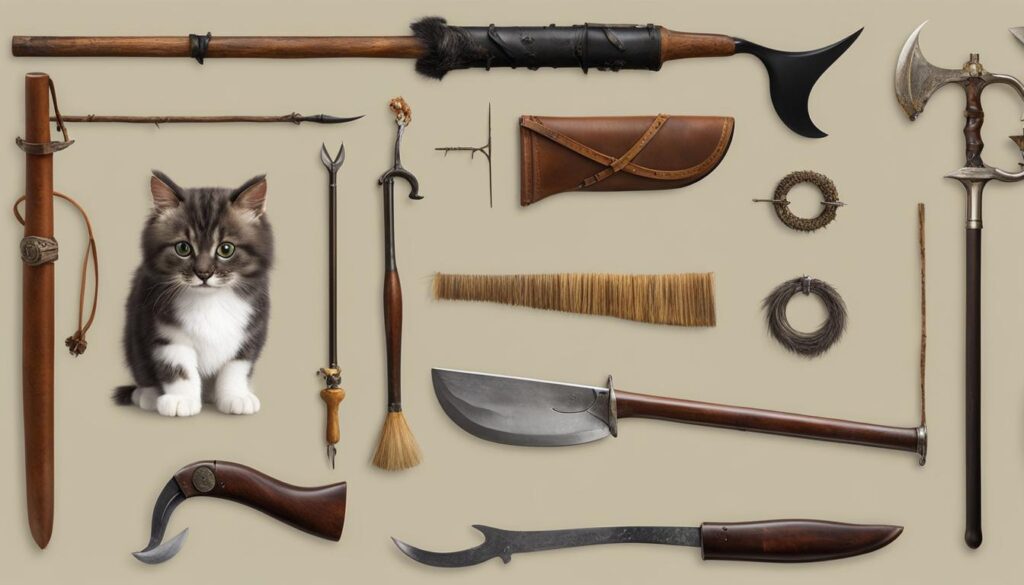 evolution of cat hunting tools