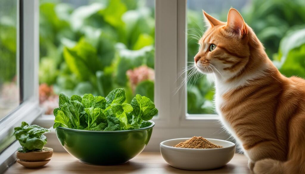 homemade leafy green cat treats