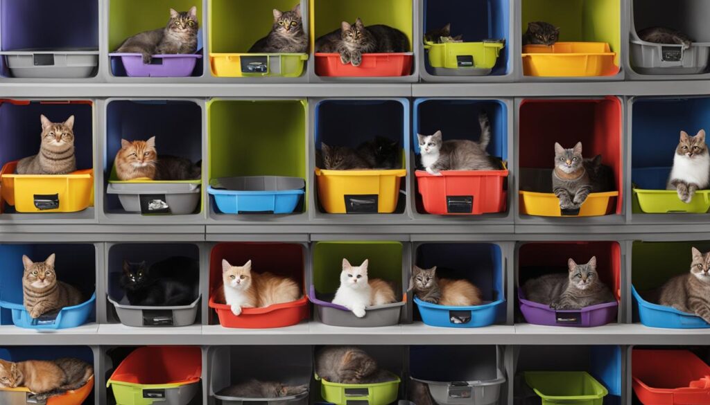 litter box management in multi-cat homes