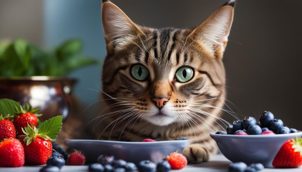 nutritional value of berries for felines