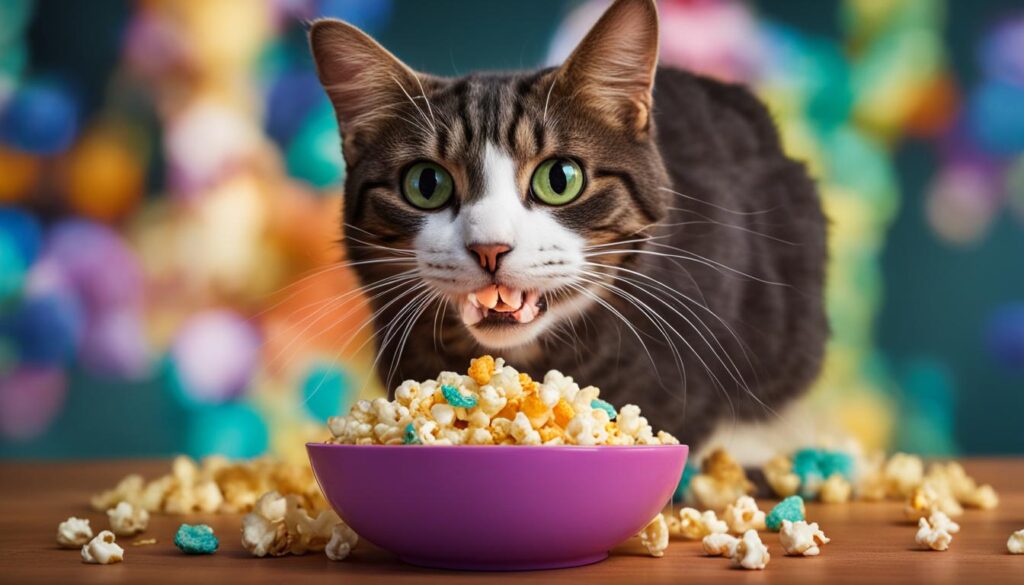 popcorn for cats