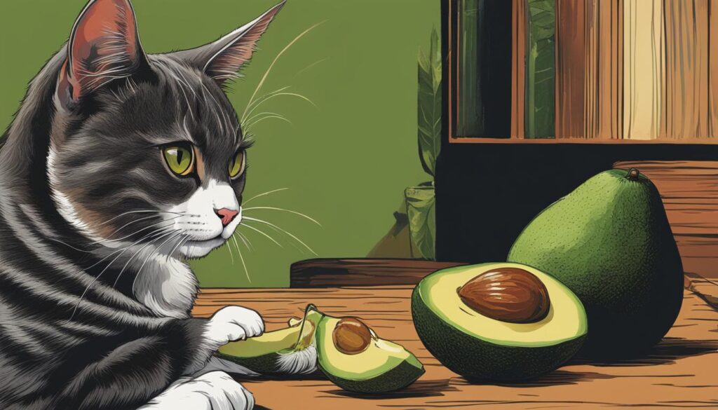 risks of avocado pits to cats
