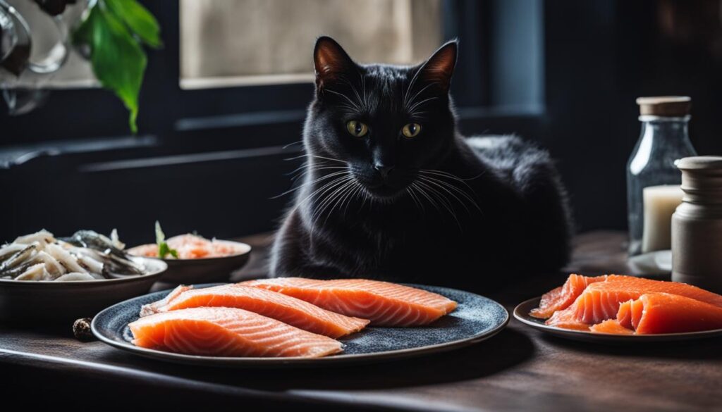 risks of feeding raw fish to cats
