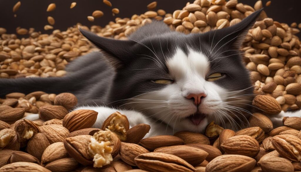 symptoms of nut toxicity in pets