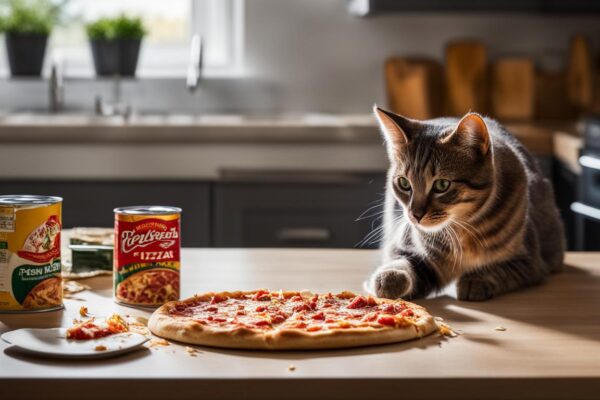 Cats and human food behaviors