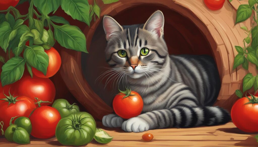 Tomato and Cat
