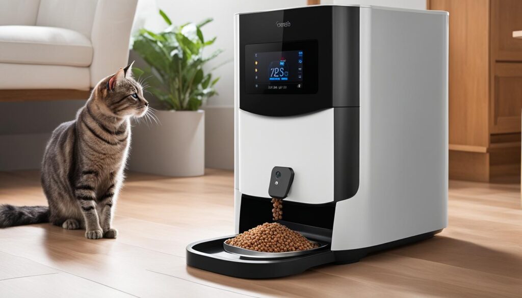 automated cat feeder
