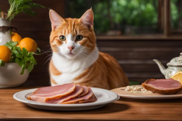 can cats eat ham