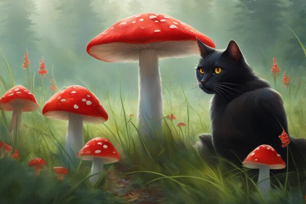 can cats eat mushrooms