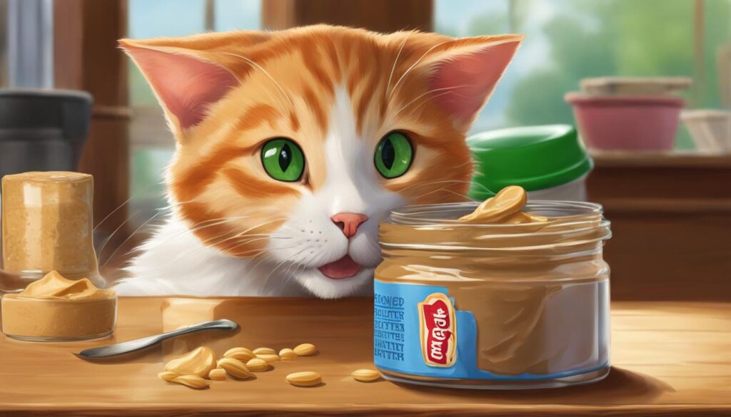 can cats eat peanut butter