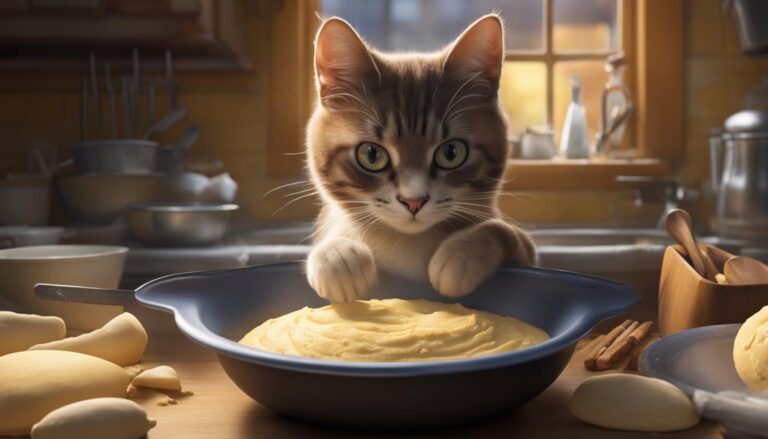 can cats eat raw dough
