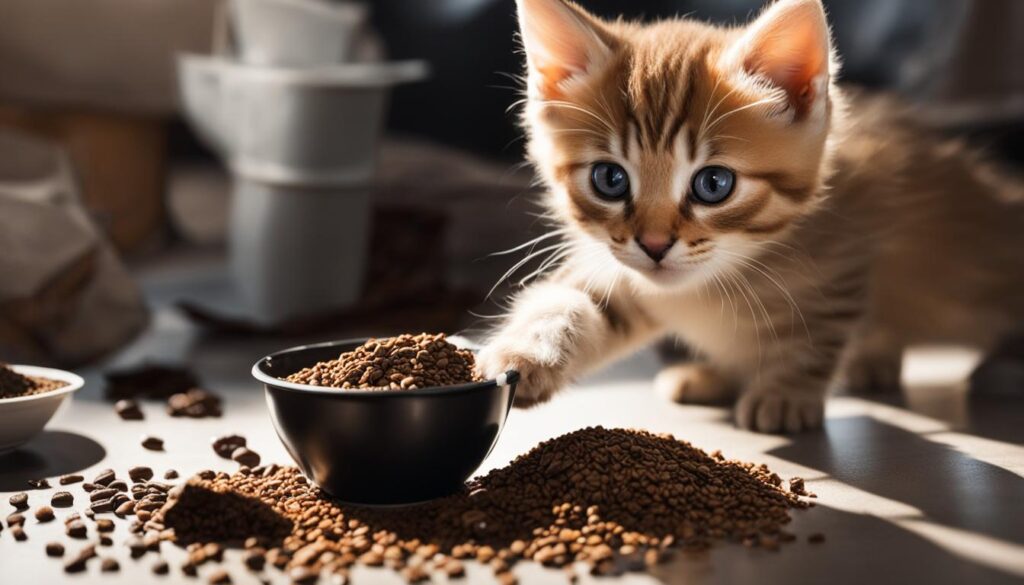 can kittens ingest coffee