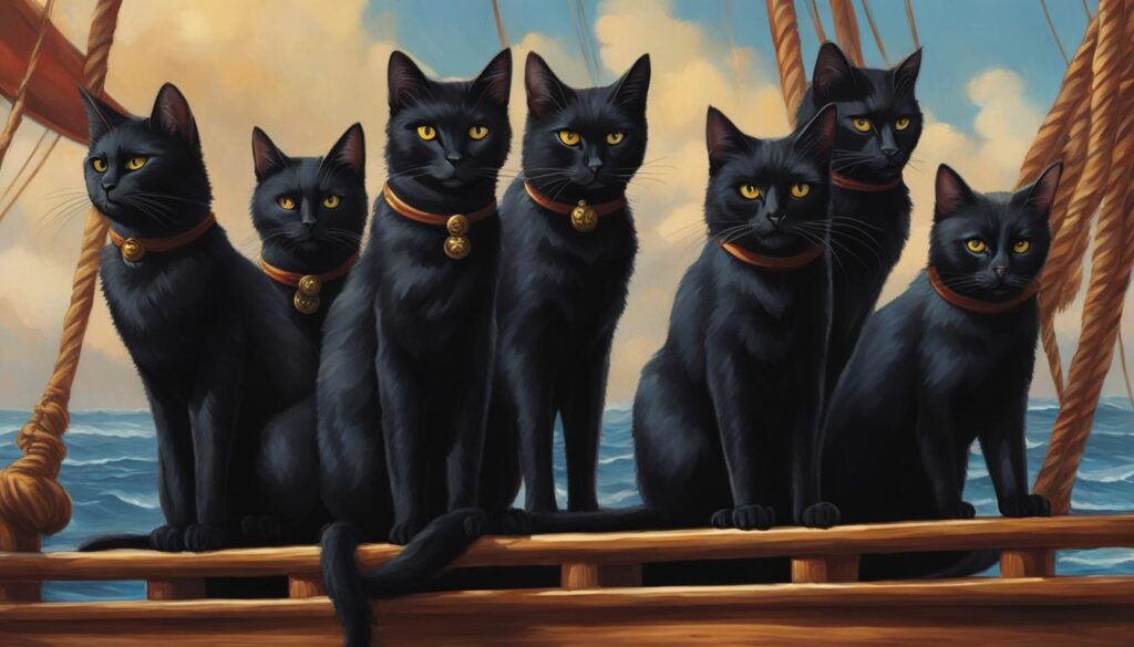 cats on ships