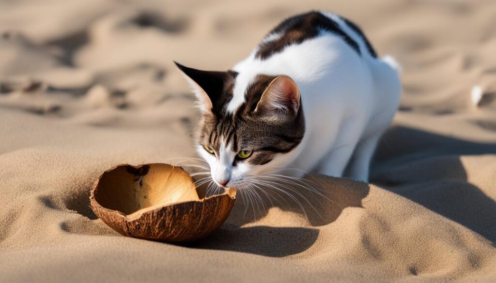 coconut and cat