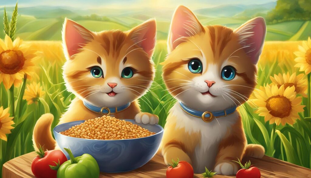 importance of grains in cat food