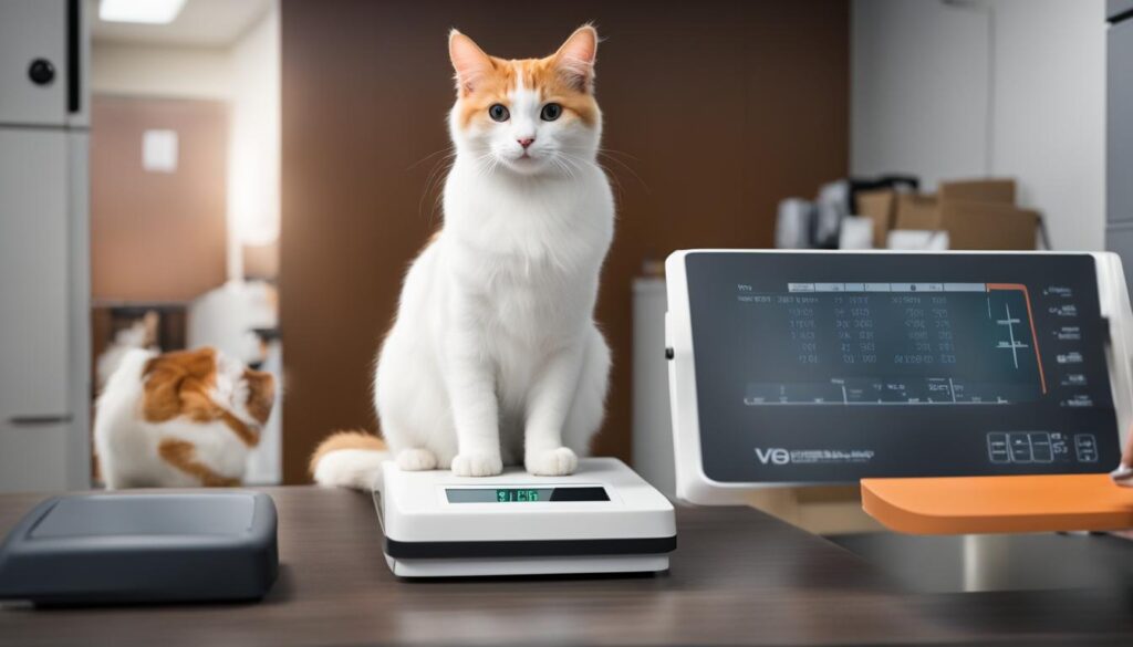 measuring ideal weight in cats