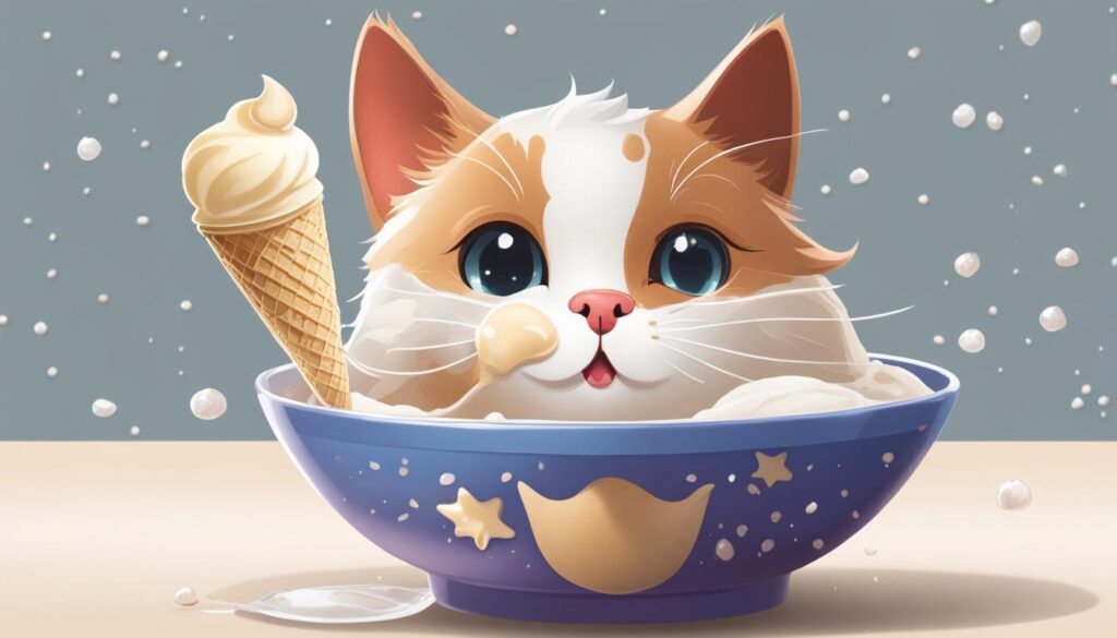 non-dairy ice cream for cats