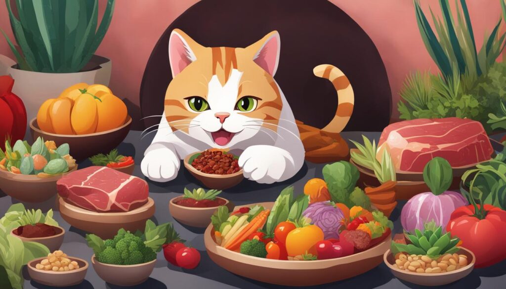 nutritional value of beef for cats