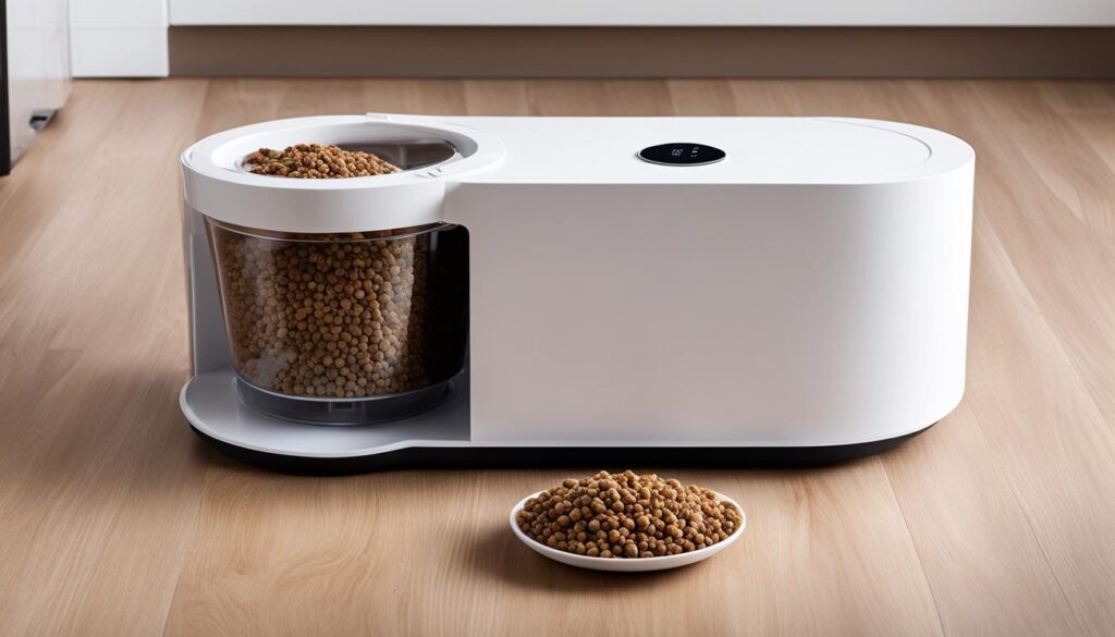 portable automatic cat feeder