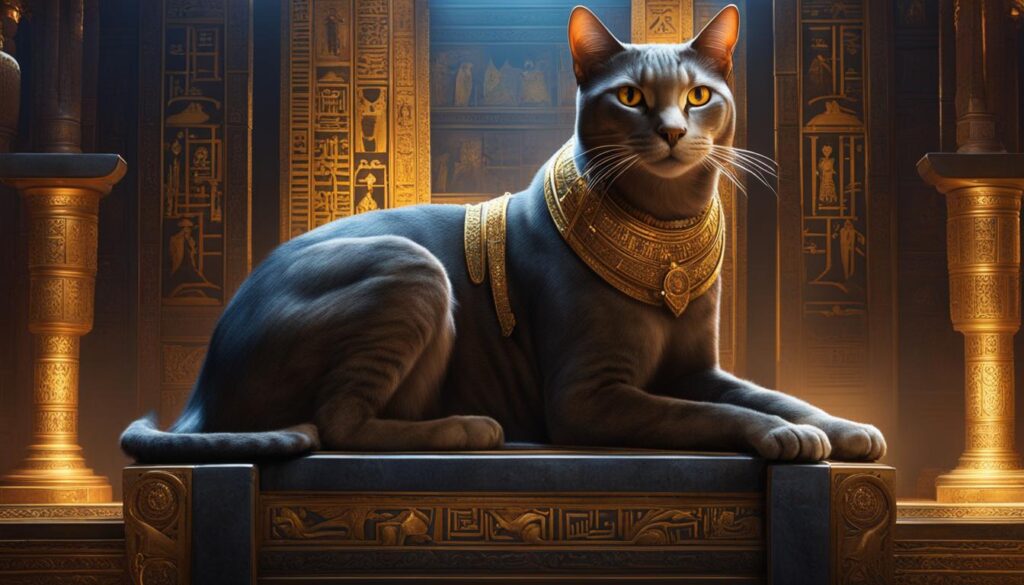 royal cats of ancient Egypt