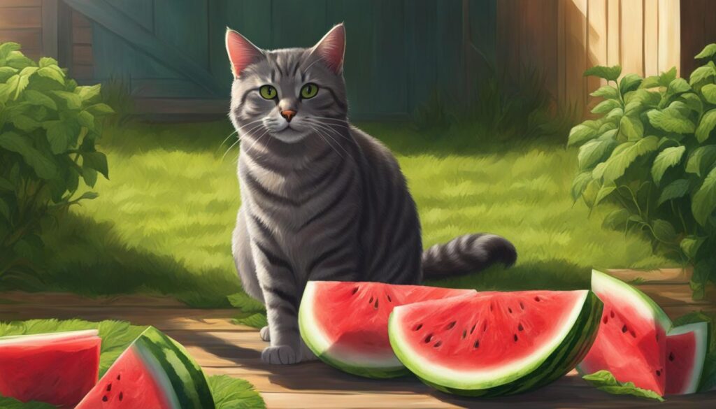 watermelon safety for cats