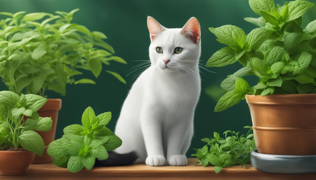 Can cats eat mint