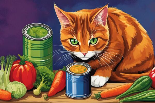 can cats eat canned vegetables