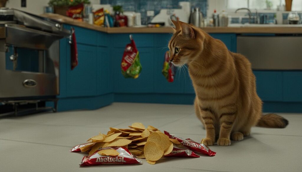 cats and junk food