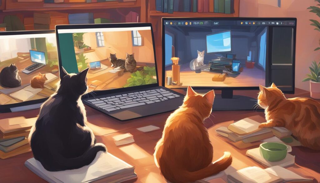 online cat community
